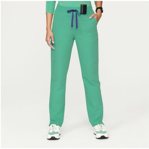 Figs Pants - Figs NWT Yola Skinny Scrub Pants Surgical Green Medium